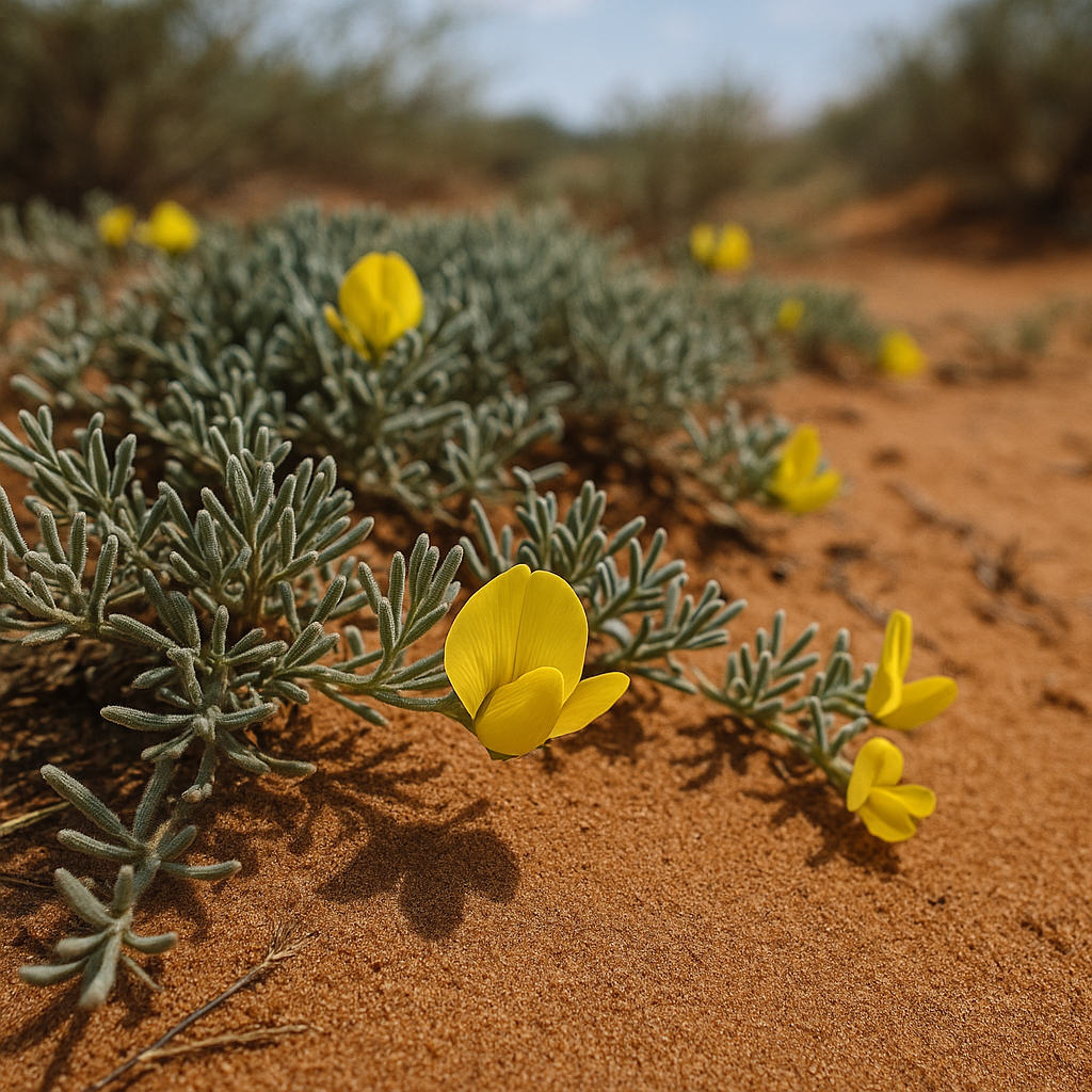 Calobota lotononoides (Lebeckia lotononoides) - Dune Gannabush - 5 Seed Pack