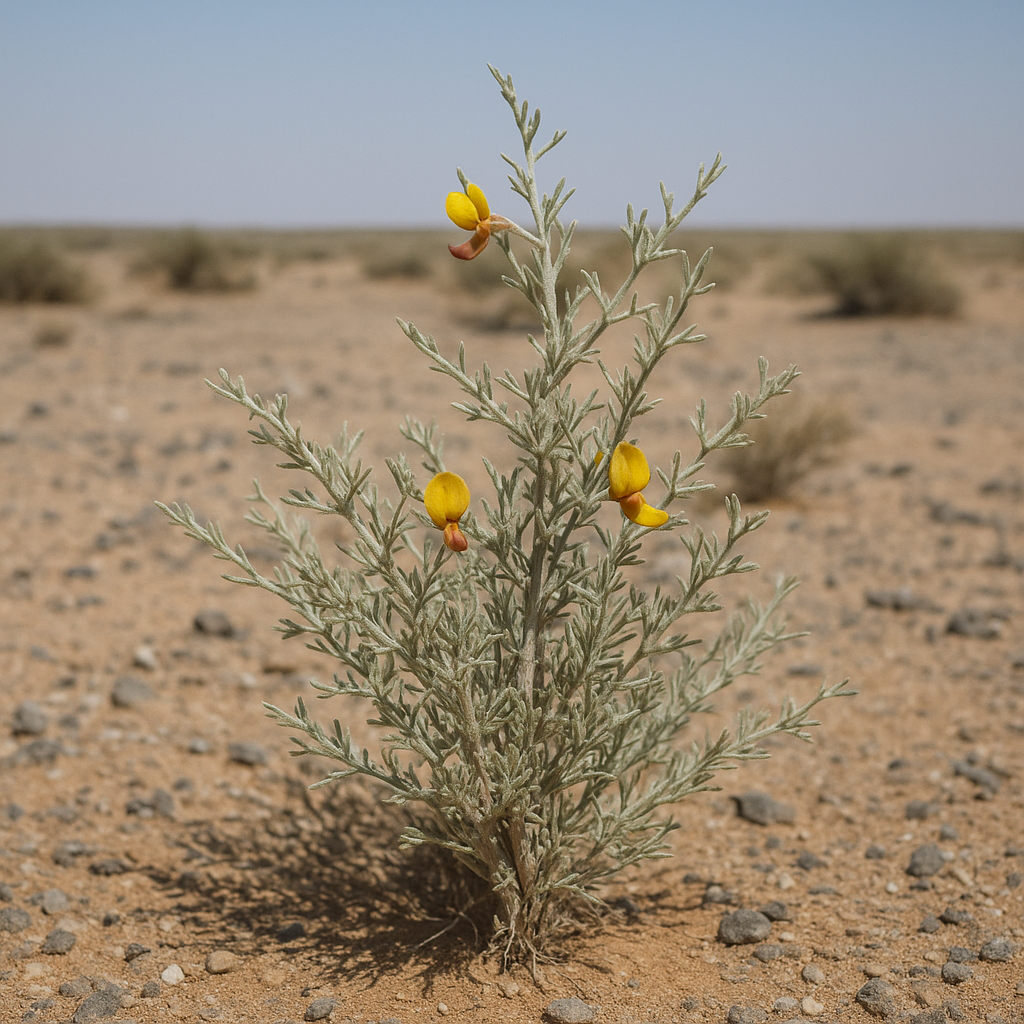 Calobota spinescens (Lebeckia spinescens) - Sand Gannabush; Sandganna - 5 Seed Pack