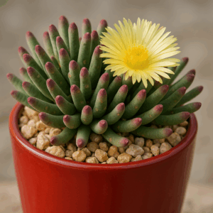 Cylindrophyllum calamiforme (Mesembryanthemum calamiforme) - Shafted Fingerfig - 5 Seed Pack