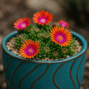 Delosperma dyeri – Tarkastad Sheepfig, Dyer’s Ice Plant, Red Mountain Ice Plant - 5 Seed Pack