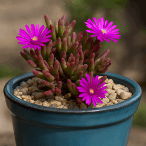 Delosperma obtusum - Bergvygie, Kransvygie; Mountain Vygie, Mountain Sheepfig - 5 Seed Pack