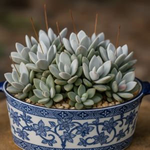 Adromischus leucophyllus - Flour-stonecrop; Witblaarplakkie - 5 Seed Pack