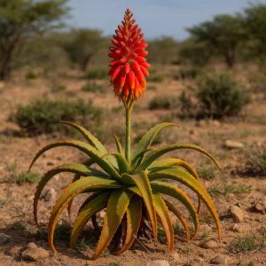 Aloe megalacantha ‘Red Flower’ - Big-spined Aloe - 5 Seed Pack
