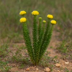 Euryops algoensis (Jacobaeastrum algoense) - Algoa Harpuis; Algoa True-Eye - 5 Seed Pack