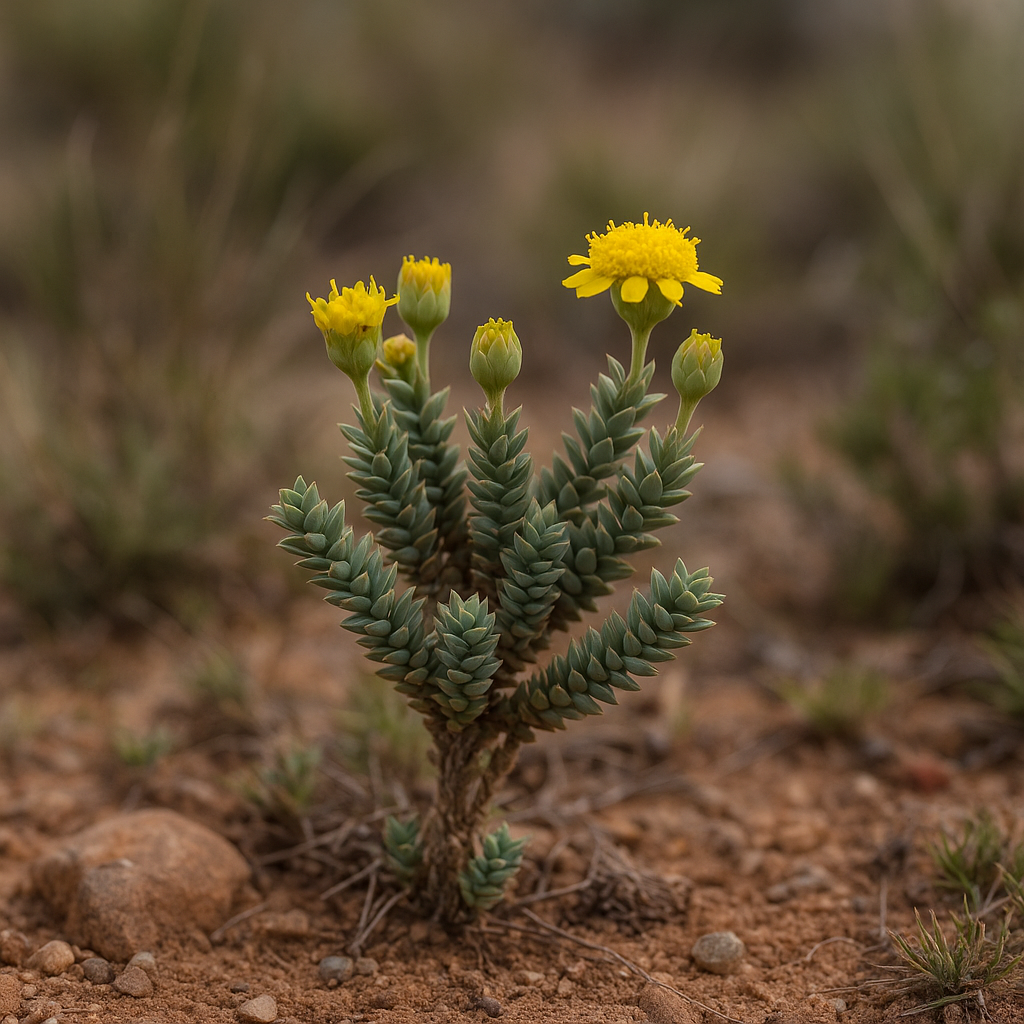 Euryops empetrifolius (Jacobaeastrum empetrifolium) - Buck Harpuis; Bokharpuis - 5 Seed Pack