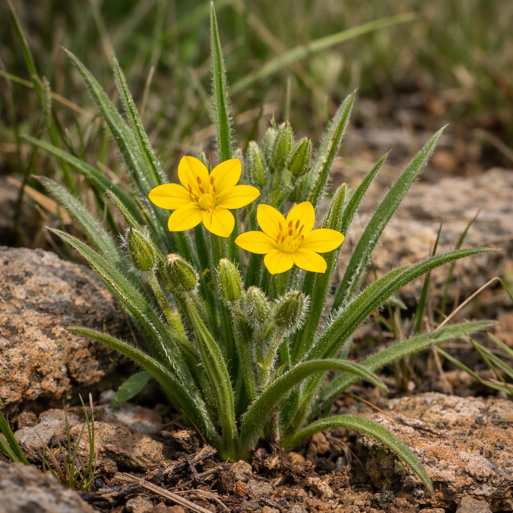Hypoxis argentea var. argentea - Silver Small Yellow Stargrass - 5 Seed Pack