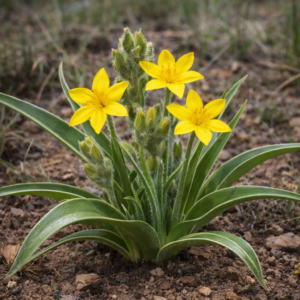 Hypoxis obtusa (Hypoxis nitida) - Shiny Iris-Leaf Stargrass - 5 Seed Pack