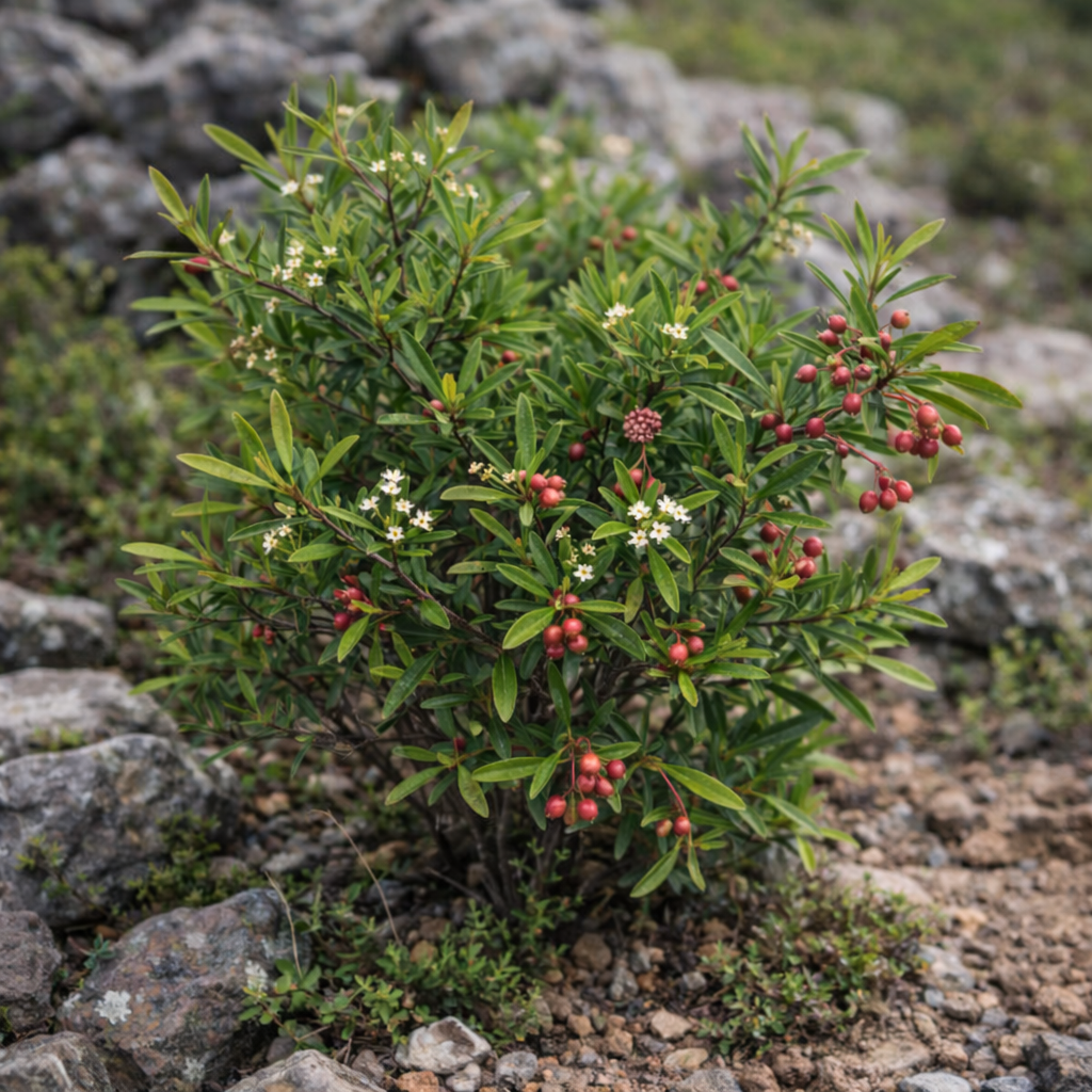 Gymnosporia bachmannii (Maytenus bachmannii) - Willow Koko Tree; Wilgerkokoboom - 5 Seed Pack
