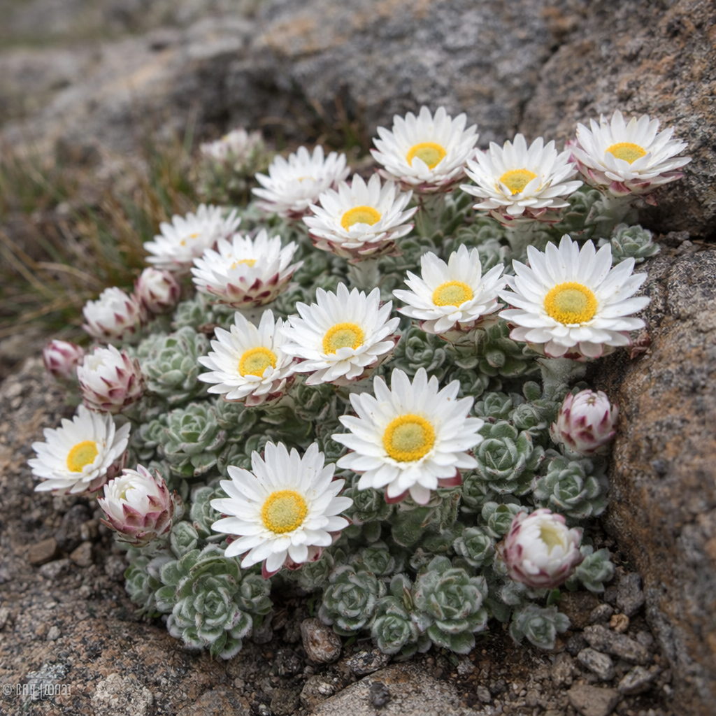 Helichrysum milfordiae - Milford Everlasting; Immortelle de Milford - 5 Seed Pack