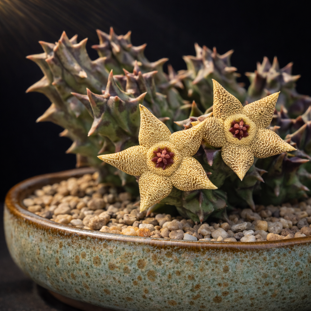 Orbea cooperi (Stapelia cooperi, Stapeliopsis cooperi, Stultitia cooperi) - 2 Seed Pack