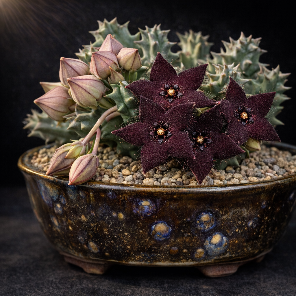 Orbea melanantha (Caralluma australis) - 2 Seed Pack