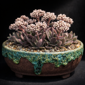 Crassula perfoliata var. heterotricha (Crassula heterotricha) - Red Treasure; Rooiplakkie - 10 Seed Pack