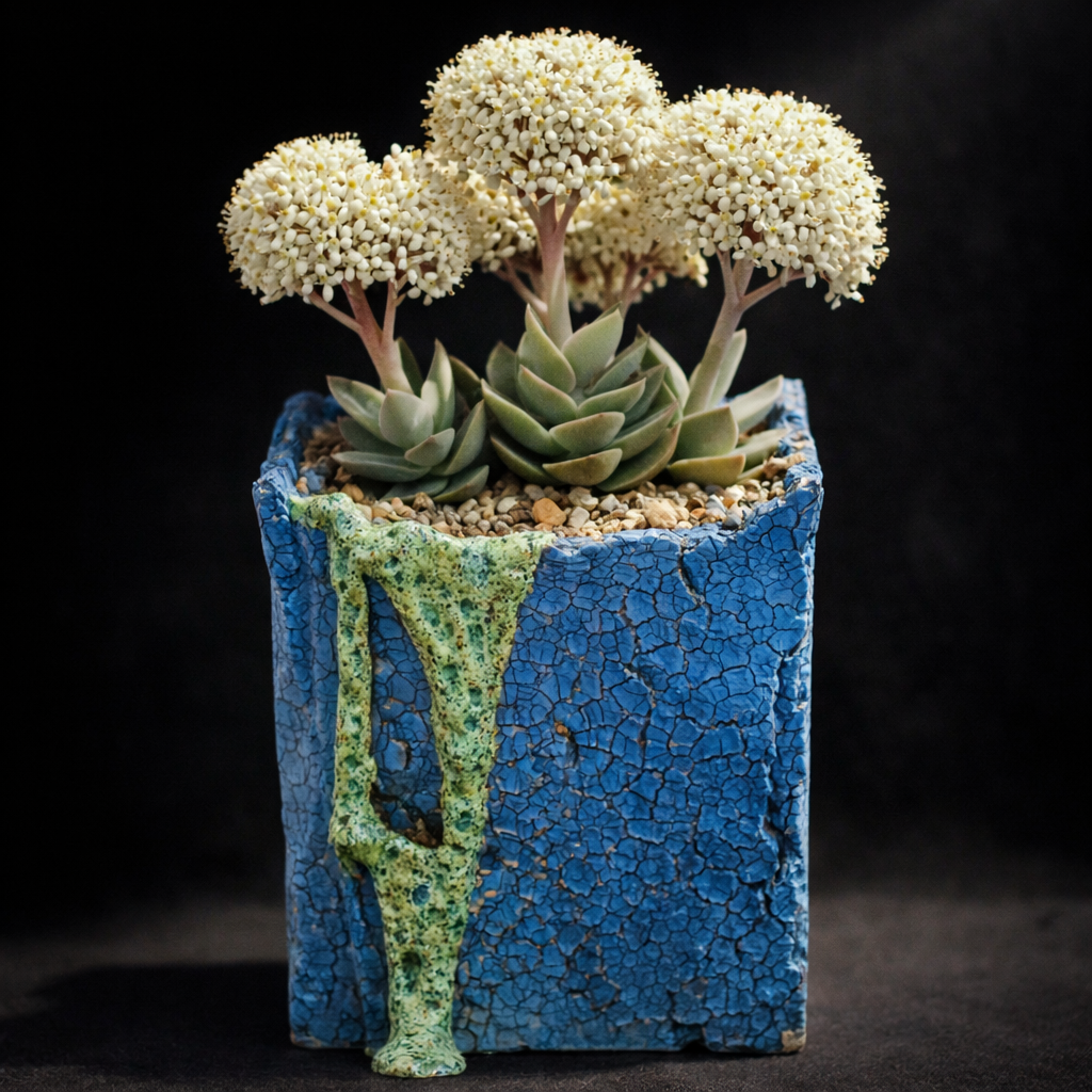 Crassula perfoliata var. perfoliata (Crassula perfoliata albiflora) - 10 Seed Pack
