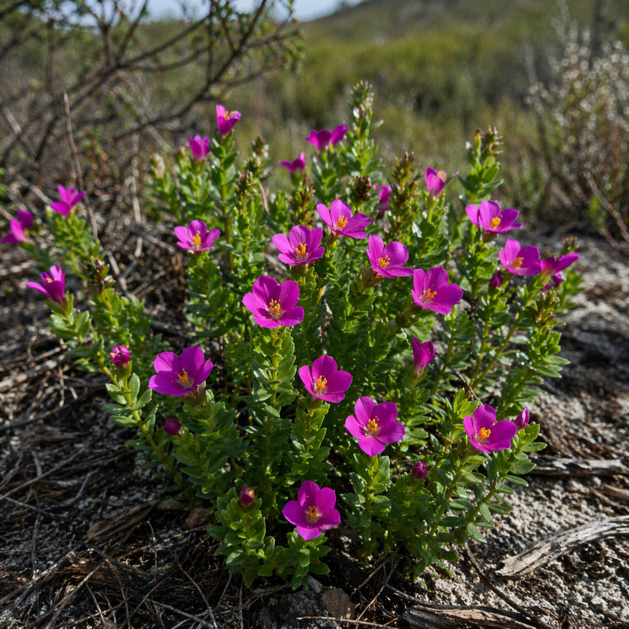 Chironia melampyrifolia - Stream Chirona; Bitterwortel - 5 Seed Pack - Image 2