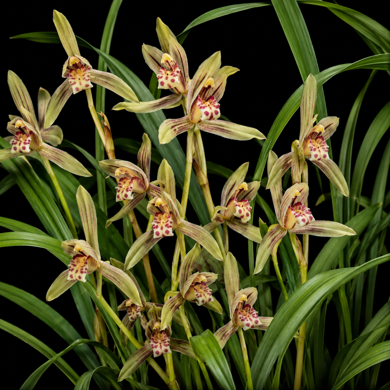 Cymbidium ensifolium - Fukien Orchid - 10+ Seed Pack