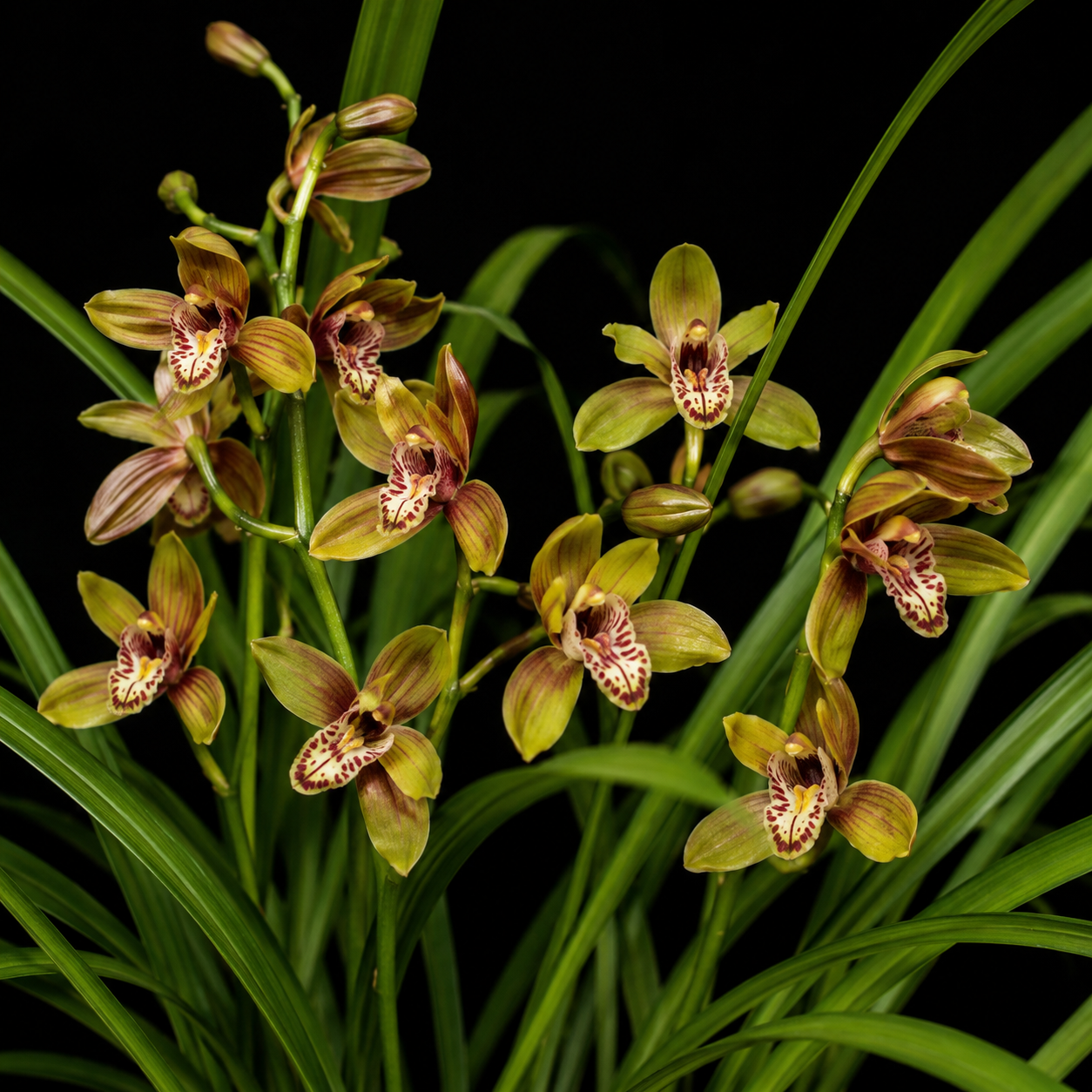 Cymbidium hartinahianum - Hartinah's Cymbidium - 10+ Seed Pack