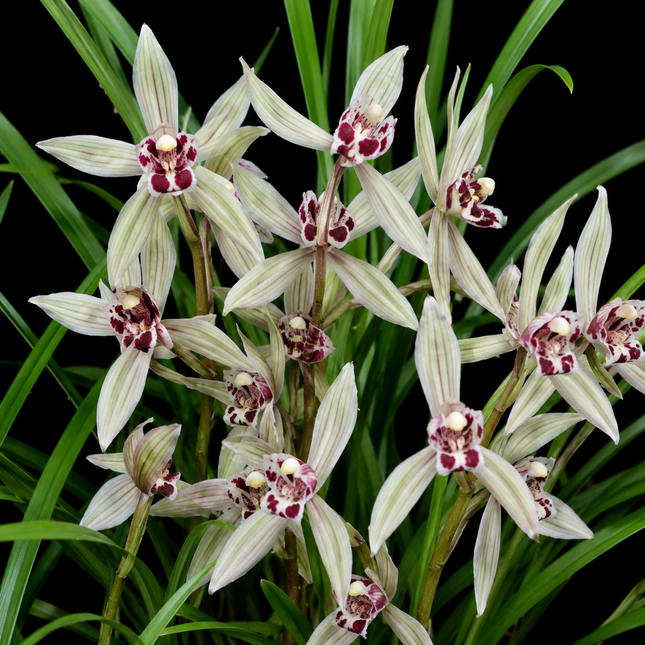 Cymbidium tortisepalum - Twisted Sepal Cymbidium - 10+ Seed Pack