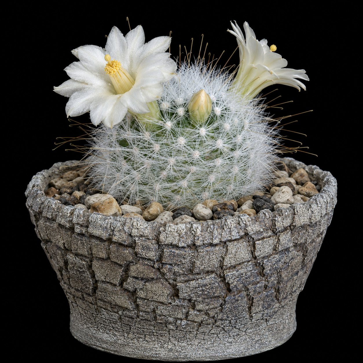 Mammillaria senilis var. albiflora - 5 Seed Pack